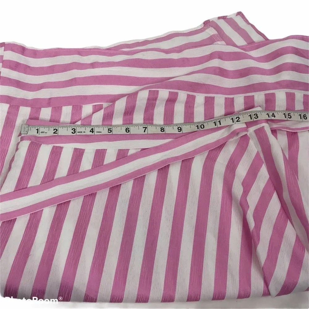 Lucy Paris Teagan striped midi skirt pink nwt - Picture 11 of 12